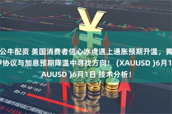 公牛配资 美国消费者信心冰点遇上通胀预期升温，黄金市场在美伊协议与加息预期降温中寻找方向！ (XAUUSD )6月1日 技术分析！